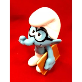 Burger King 2025 BURGER KING SMURFS KIDS MEAL TOY - BRAINY - TOY #5 - NEW IN BAG