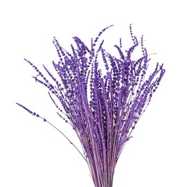 Dried Lavender, 30 cm Dried Flowers, Bouquet Natural Lavender Bundle, 100 g, Lavender Flowers, Decorative Bouquet for Parties, Wedding, Decoration, DIY Home Decor