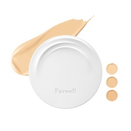 Parnell Cicamanu Serum Cushion - Moisturizing Foundation for Soothing, Coverage, Glass Skin and Lightweight for Sensitive and Dry Skin Pearl Skin (0.52 Fl Oz) (21N)