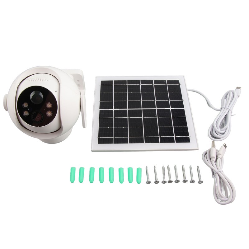 Solar Security Camera HD 4MP Wireless Outdoor Home Security Remote