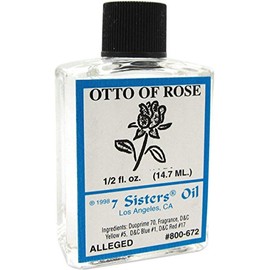 7 Sisters of New Orleans Perfumed Anointing Oil - OTTO of Rose 1/2oz