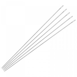 uxcell Beading Needles Fine Thin Long Straight Sewing Embroidery Threads Stainless Steel 3.15 Inch 50Pcs