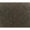 Dark Beige Edge Custom Fit Front Carpet Floor Mat, Black,