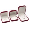 POKOFO Velvet Earrings Storage Box Jewelry Packaging Gift Showcase Display
