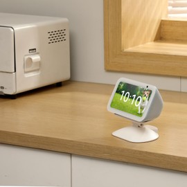 Dianves - Soporte ajustable para Echo Show 5 (3ª generación), inclinación + soporte giratorio, base magnética antideslizante para mostrar 5, giratorio todo alrededor compatible con teléfonos móviles