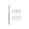 Modelcraft Classic Craft Knife Set, Silver, 1