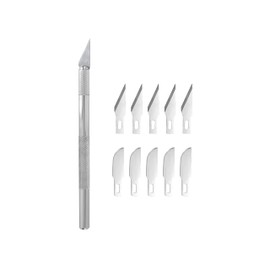 Modelcraft Classic Craft Knife Set, Silver, 1