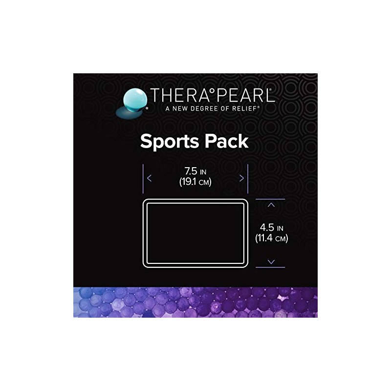 Reckitt TheraPearl 14068 Color Changing Reusable Hot Cold Pack with
