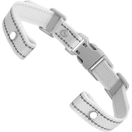 Replacement Strap for Electric Dog Fence Collars - Nylon Adjustable 1.0" Collar Band with Quick Release Buckle, Fits Most GPS Containment Systems (Medium Dogs, Orange)