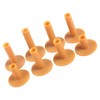 Alomejor Pack of 8 Tees Holder Durable Rubber Tees Driving