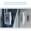 KADAMS Shower Clock Waterproof Bathroom Timer – Digital Wall Clock