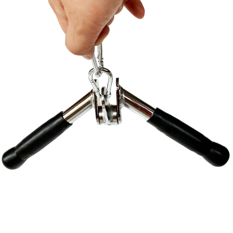 Tricep LAT Bar Press Down, Multi Gym Cable Machine Attachment,