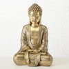 WHW Whole House Worlds Golden Temple Buddha 15.25 Inch Tall