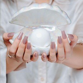 Apres Neutrals Gel-X Mia Box Of Press On Nails, 11 Sizes 00-9, Soft Gel Nail Tip Box (150pcs) (Natural Round Short, 150pcs)