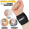2 PCS Wrist Supports Wrist Wraps, Wrap-Around Compression Weightlifting Wrist