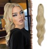 FESHFEN Ponytail Extensions Clip, 50 cm Hair Extensions Braid Long