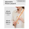 project-cb Cell Phone Lanyard 1,Phone Tether Tab 2,Phone Crossbody Strap,Lanyards