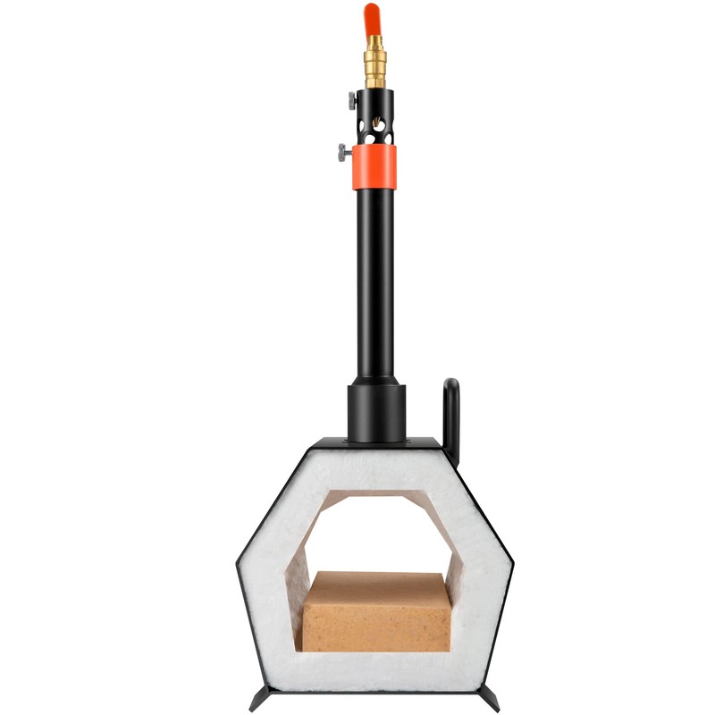 VEVOR Propane Forge Portable, Single Burner 2600°F Metal and Knife