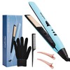 Mnsyflns 2 in 1 Hair Straightener & Curler – 15s