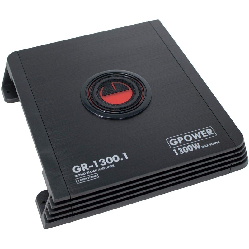 Gravity GR1300.1 Monoblock Amplifier 2 Ohm Stable 1300W Class AB