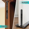 Ceoighe 2 Pack Flush Bolt for Double Door, 7 Inch