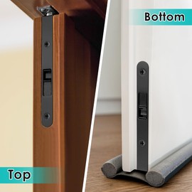 Ceoighe 2 Pack Flush Bolt for Double Door, 7 Inch Heavy Duty Chrome Plating Flush Latch Bolts, French Lock for Opening and Composite Wood Double Dummy Door (Oil Rubbed Bronze)