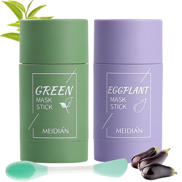 Green Stick 2 Pieces Green Mask Stick Green Stick Blackhead