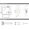 UHPPOTE Momentary Push to Exit Button Outdoor Waterproof Rated IP68
