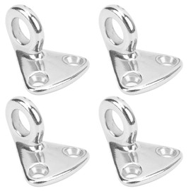 Alomejor Fender Hooks 4 Pieces Stainless Steel Boat Fender Clips Quick Attachment Hooks for Boat Hanger Boat Accessories