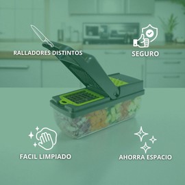 Picador De Verduras 12 En 1 Cortes Precisos KN0001
