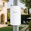 2025 Outdoor WiFi Extender Signal Booster,1200Mbps Dual-Band WiFi Internet Booster,