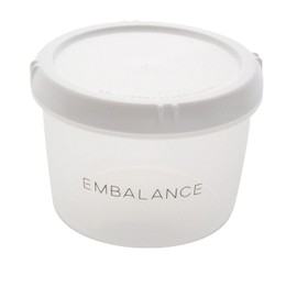 Wilmax T12188 Embalance Round Container, M, 16.9 fl oz (500 ml), White
