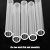 6-Inch Borosilicate Glass Tube, 12mm OD x 2mm Thick, Clear