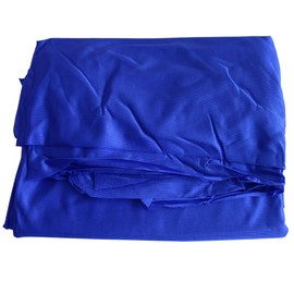 wellsem Deluxe L:5.5 Yards W:3 Yard Yoga Flying Swing Aerial Yoga Hammock Silk Fabric for Yoga Bodybuilding(5mx2.8m) (Deep Blue)