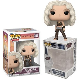 Funko Pop Shakira Whenever Wherever + Protector: Pop! Latin Rocks Vinyl Figure (Gift Set Bundled with ToyBop Box Protector Collector Case)