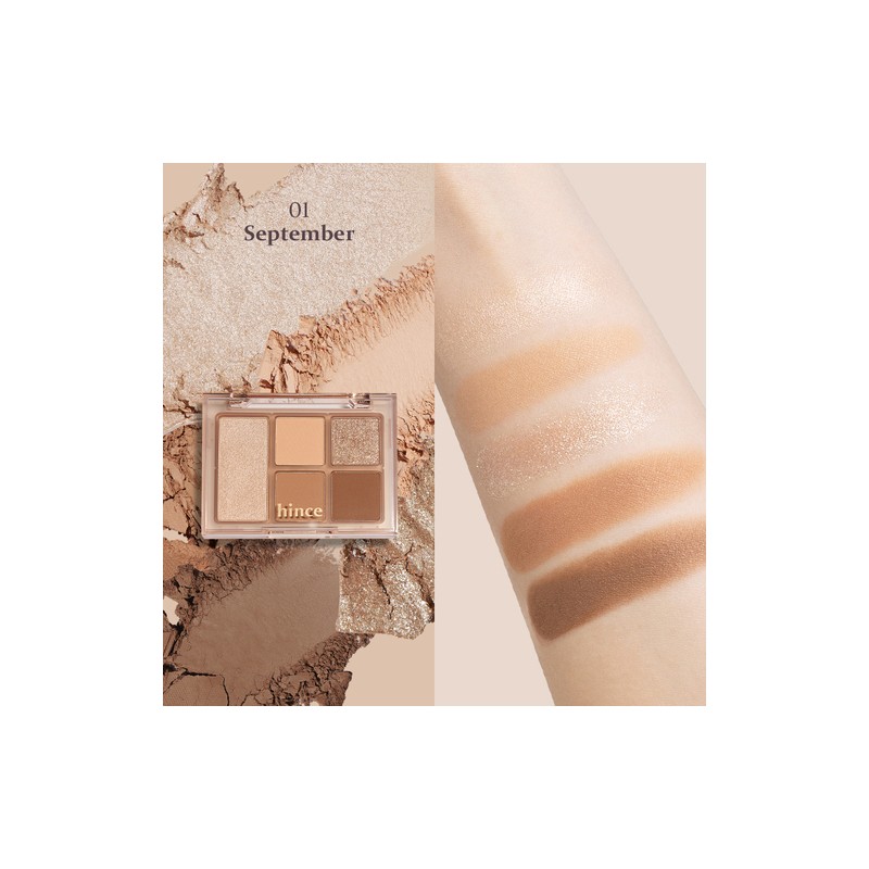 hince [hince]*new* All-Round Eye Palette (5 colors)