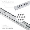 22 inch Soft Close Drawer Slides 4 Pairs Ball Bearing