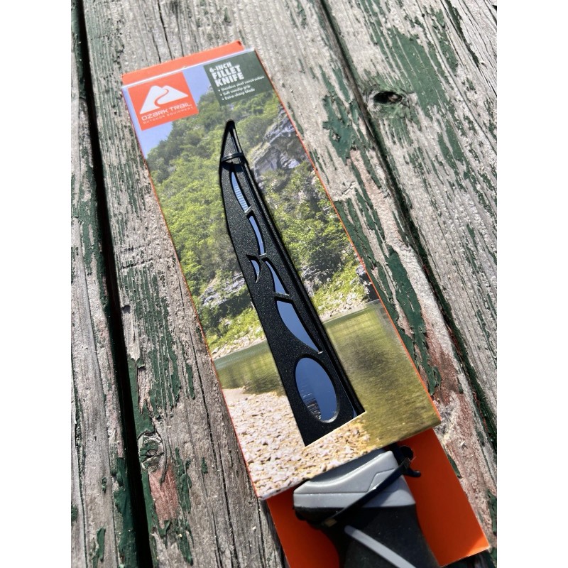 OZARK TRAIL 6-inch Stainless Steel Fillet Knife with Normal TPR