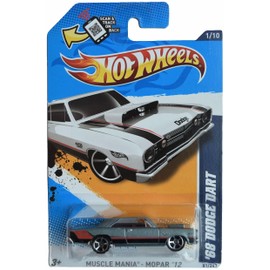 Hot Wheels '68 Dodge Dart, Muscle Mania '12 1/10 [Gray] 81/247