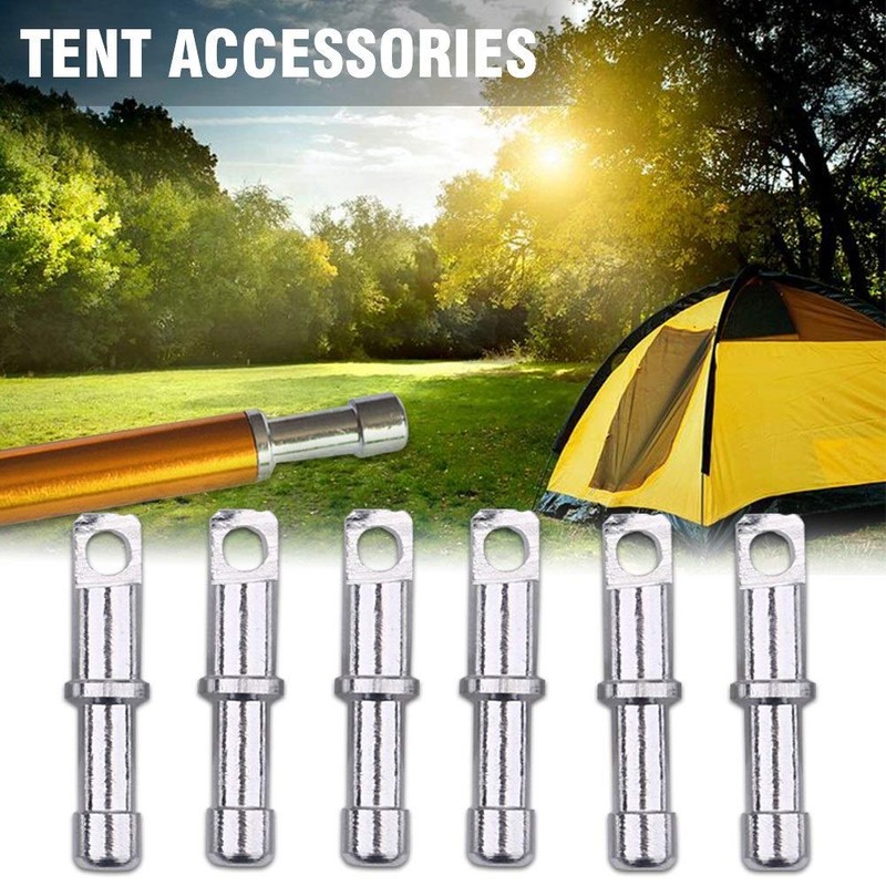 MAGT Tent Pole End Plugs, Pack of 10 Aluminium Alloy