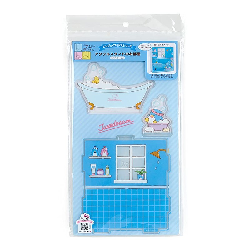 Sanrio 868914 Tuxedo Sam Acrylic Stand Room Bathroom (Enjoy Idol)