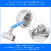 TAILONZ PNEUMATIC PT 1 Ball Valve Kit with 304 Stainless