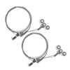 WHAMVOX Adjustable Picture Hanging Wire Kit Metal Picture Hangers Hanging