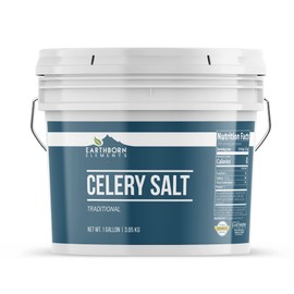 Earthborn Elements Celery Salt 1 Gallon Bucket, Bold & Fresh, Traditional Seasoning