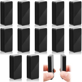 24 Pieces Outdoor Curtain Weights Heavy Outdoor Waterproof Curtain Magnets Flag Weight Magnetic Weight for Home Decor Shower Outside Curtains Tablecloth Flag Tablecloth to Stop Wind (Black)