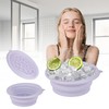 Face Bowl for Ice with Built-In Ice Tray, Face Ice
