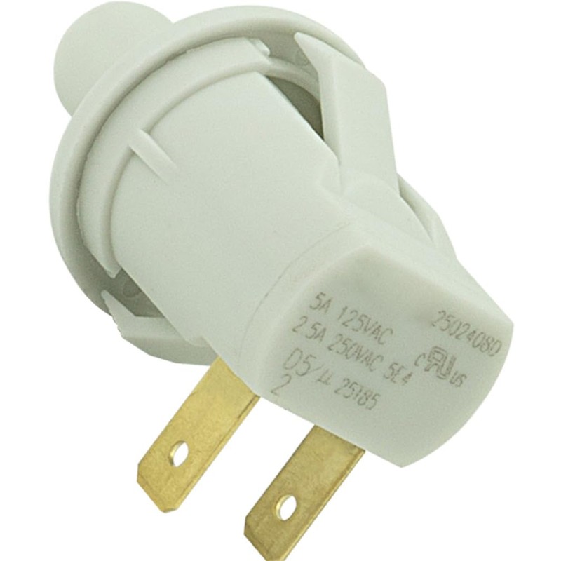 2-Pack 297243800 Refrigerator Door Light Switch Compatible with Frigidaire Kelvinator