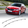 1 Pair Front Bumper Grille Chrome Trim 5E0853768 Left Right