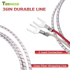 TEENGSE Pilot Burner 750 Millivolt Thermopile Assembly, Natural Gas & Propane Gas Pilot Orifice, Compatible with Cecilware Fryer Imperial Fryer Series