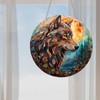 DTSFHTDAL 1 PCS Stained Acrylic Window Hanging Animal Decoration Suncatcher